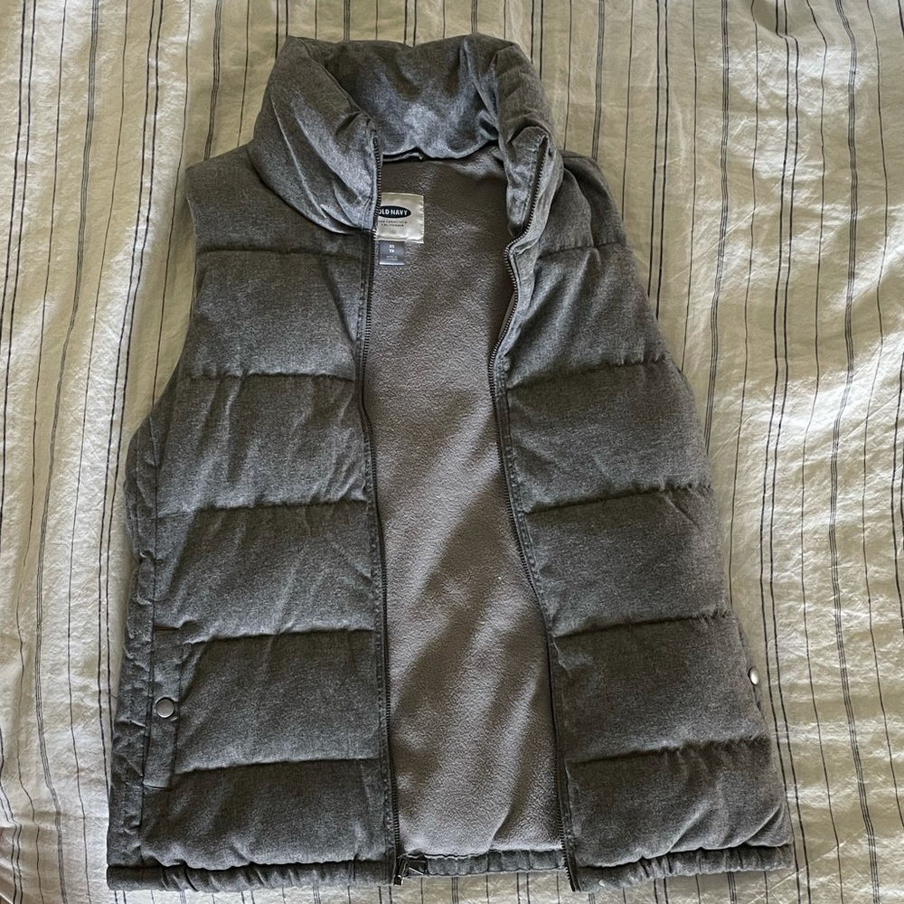 Old Navy gray vest